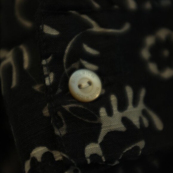 Woolrich John Rich Bros Vintage Women Button down blouse 100% cotton size L - Picture 4 of 10